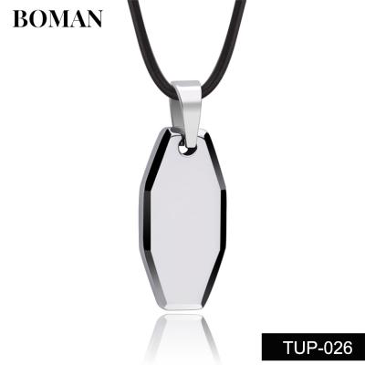 Tungsten carbide pendant TUP-026