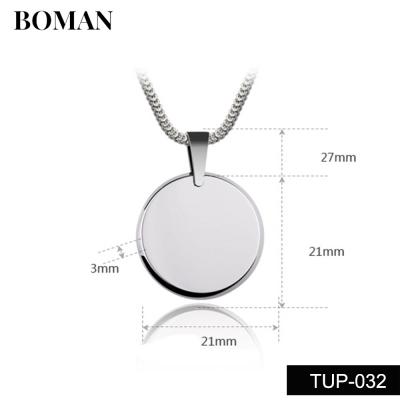 Tungsten carbide pendant TUP-032