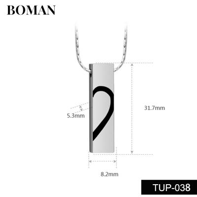 Tungsten carbide pendant TUP-038